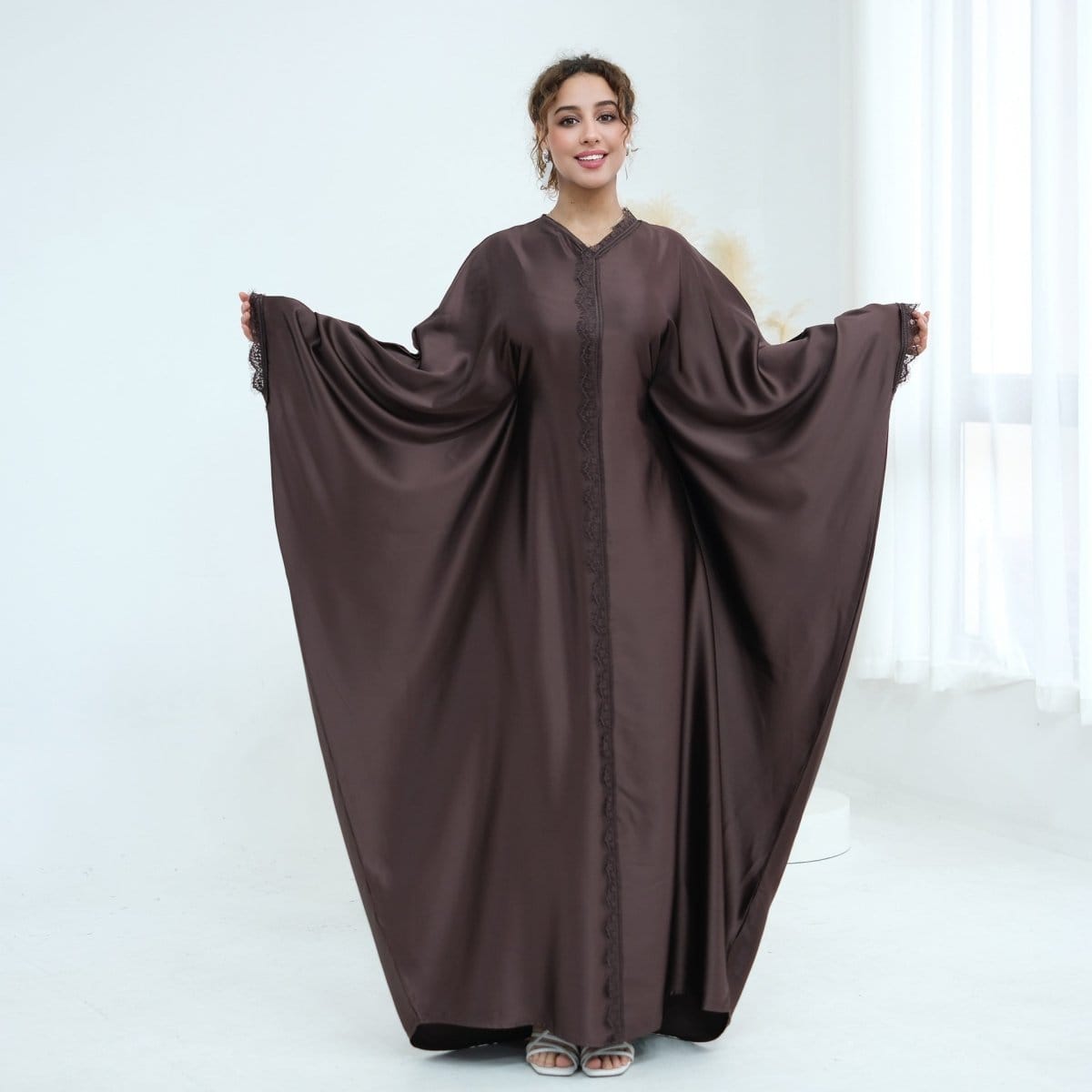 Butterfly Batwing Abaya(MA442) - A-1 Thread Vault