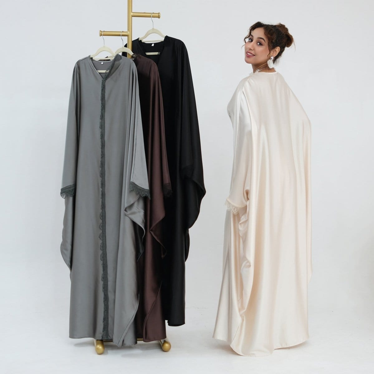 Butterfly Batwing Abaya(MA442) - A-1 Thread Vault
