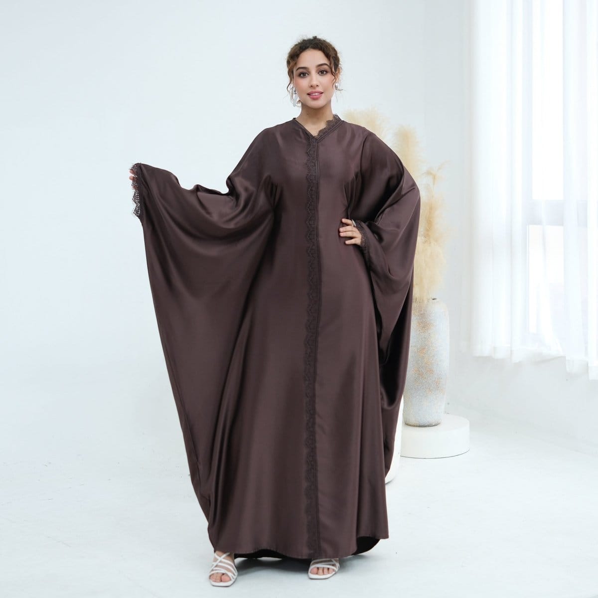 Butterfly Batwing Abaya(MA442) - A-1 Thread Vault
