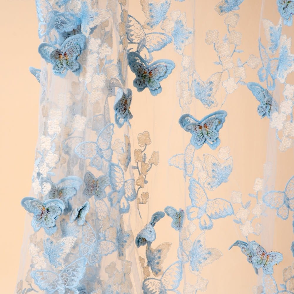 Butterfly Whisper Open Abaya(MOA303) - A-1 Thread Vault