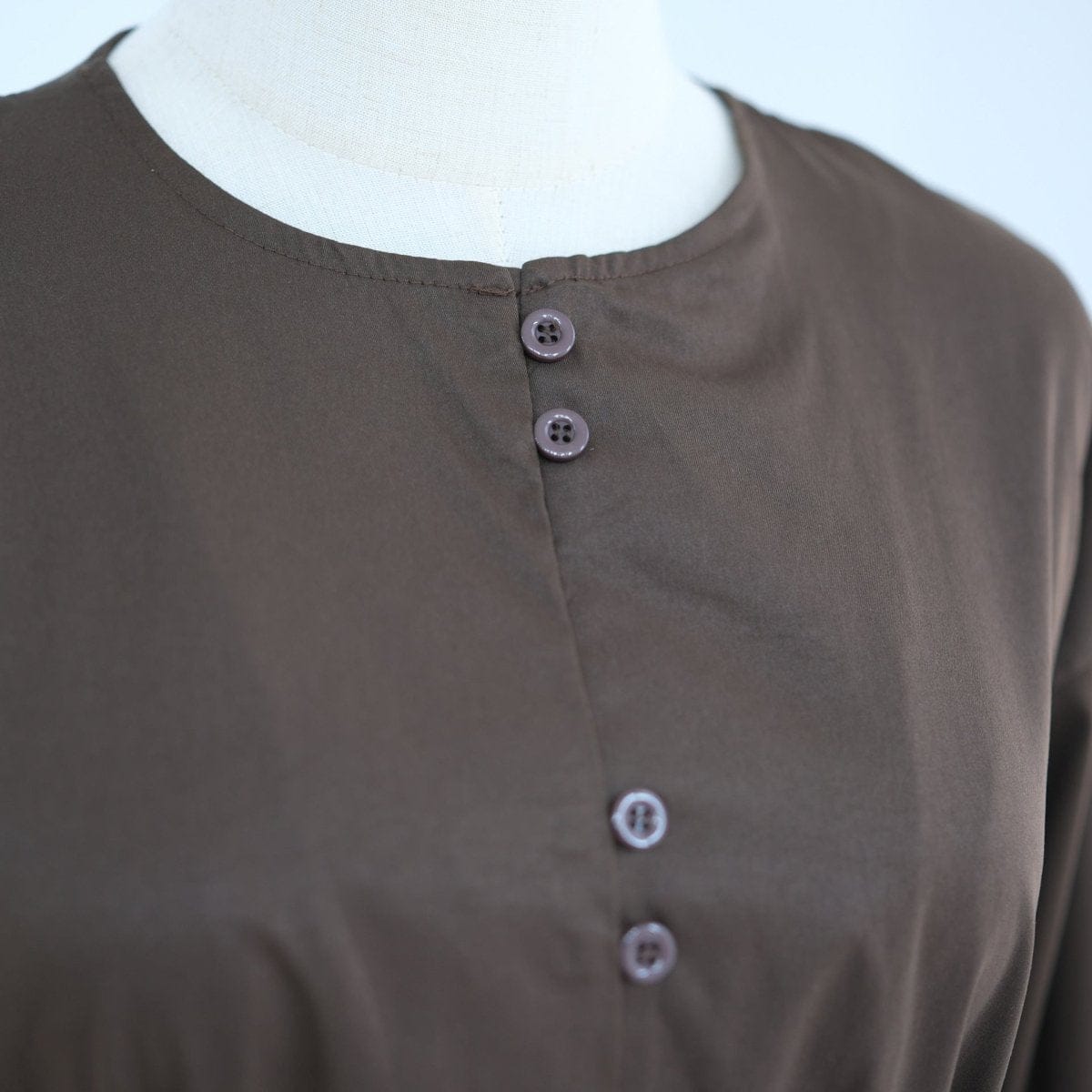 Button-Front Longline Top & Wide-Leg Trouser Set(MS456) - A-1 Thread Vault