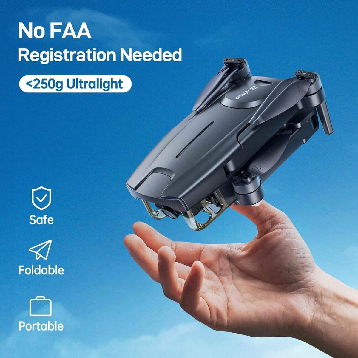 Bwine F7MINI Drone with Camera (Refurbished) - A-1 Thread Vault