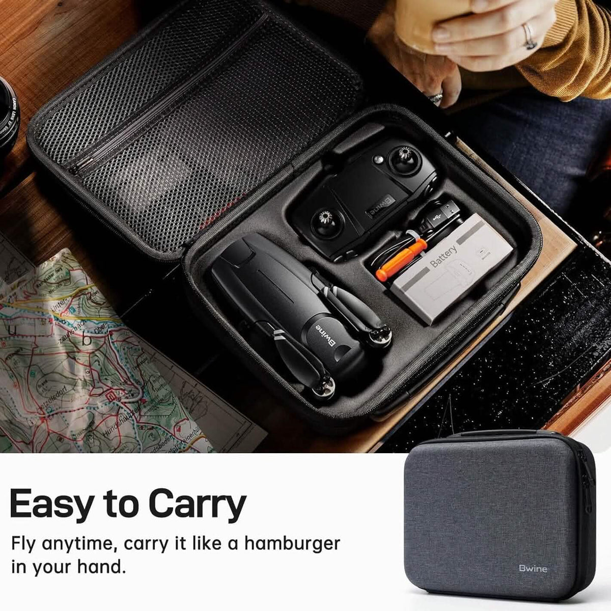 Bwine F7MINI Drone with Camera (Refurbished) - A-1 Thread Vault