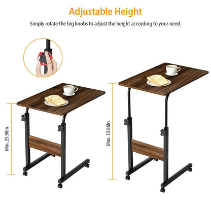 C Side Laptop Small Slim Snack Side Table - A-1 Thread Vault