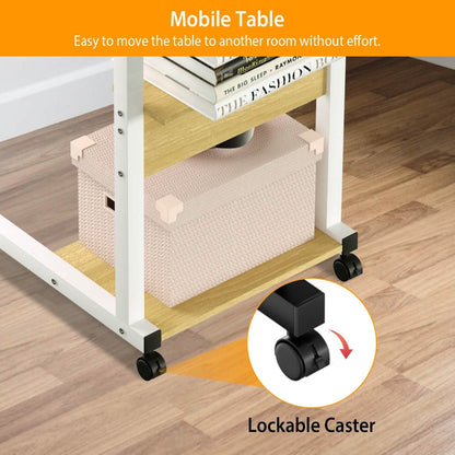C Side Laptop Small Slim Snack Side Table - A-1 Thread Vault