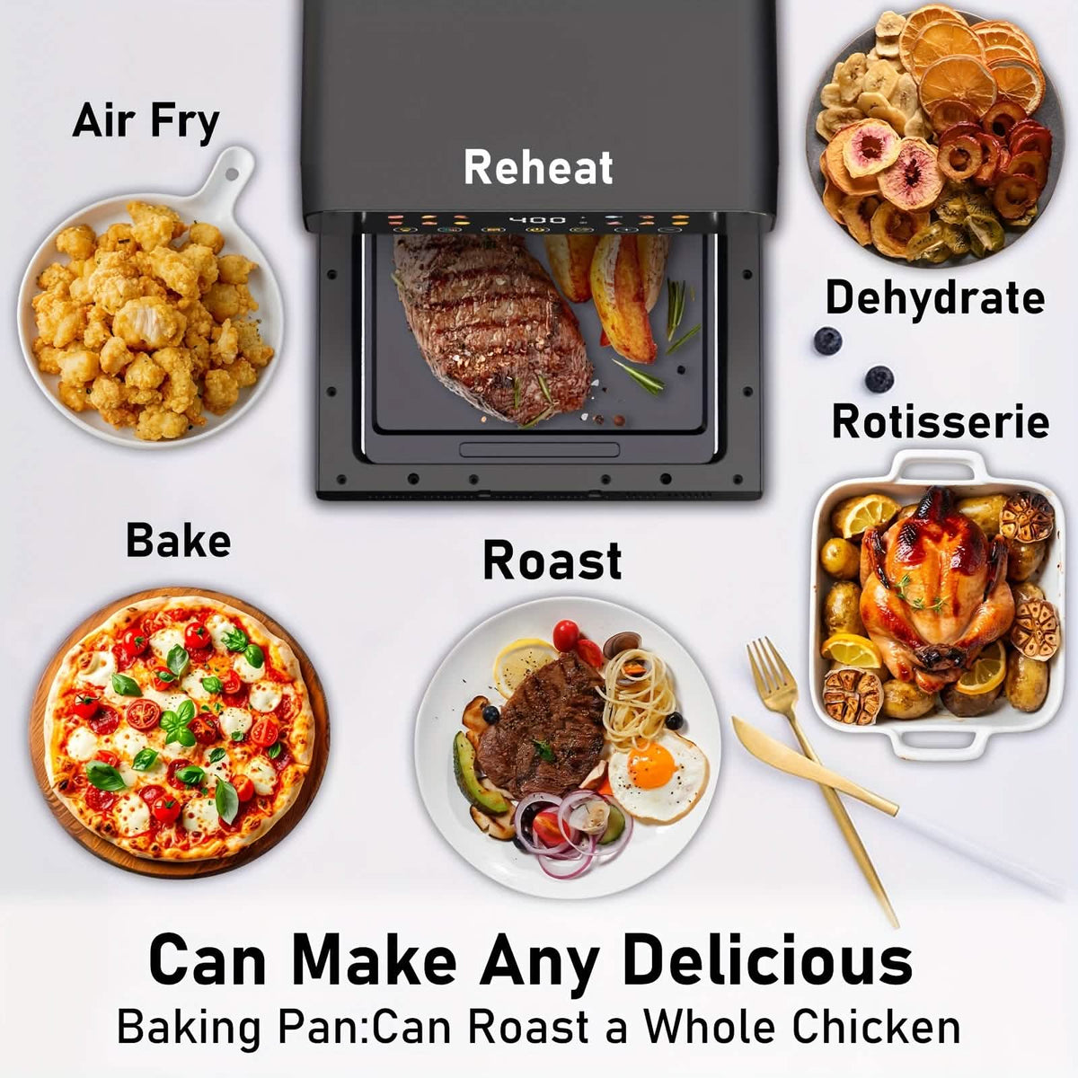12QT 12-in-1 Smart Air Fryer Oven - A-1 Thread Vault