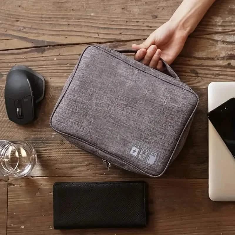 Cable Storage Bag Waterproof Digital Electronic Organizer - A-1 Thread Vault