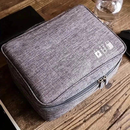 Cable Storage Bag Waterproof Digital Electronic Organizer - A-1 Thread Vault