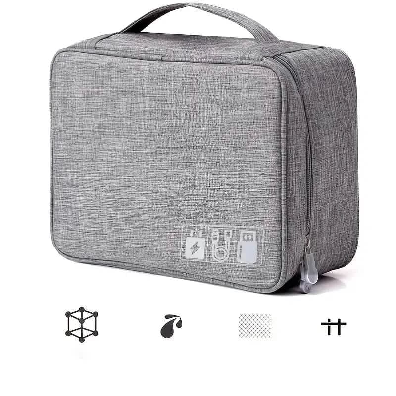 Cable Storage Bag Waterproof Digital Electronic Organizer - A-1 Thread Vault
