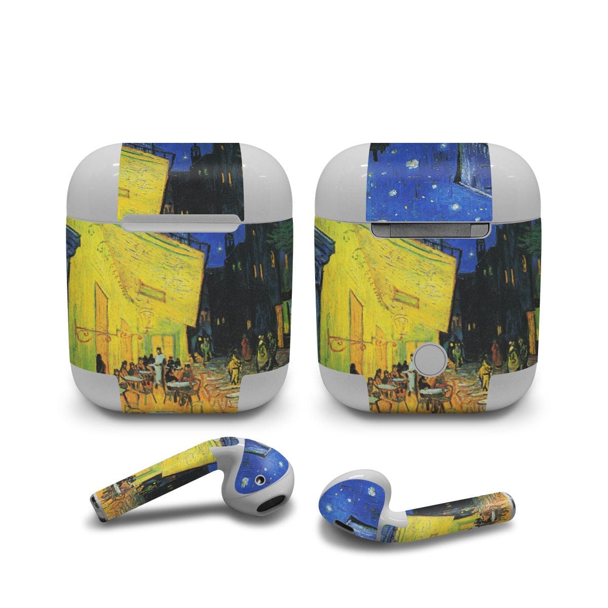 Cafe Terrace At Night - Apple AirPods Skin - A-1 Thread Vault