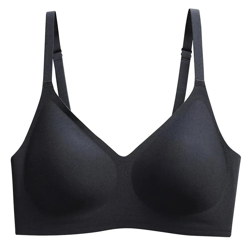 CAITING Seamless Wireless Bra for Women – Ultra-Soft Comfortable Everyday Lingerie with Light Support, Invisible Under T-Shirts - A-1 Thread Vault