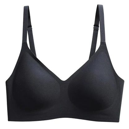 CAITING Seamless Wireless Bra for Women – Ultra-Soft Comfortable Everyday Lingerie with Light Support, Invisible Under T-Shirts - A-1 Thread Vault