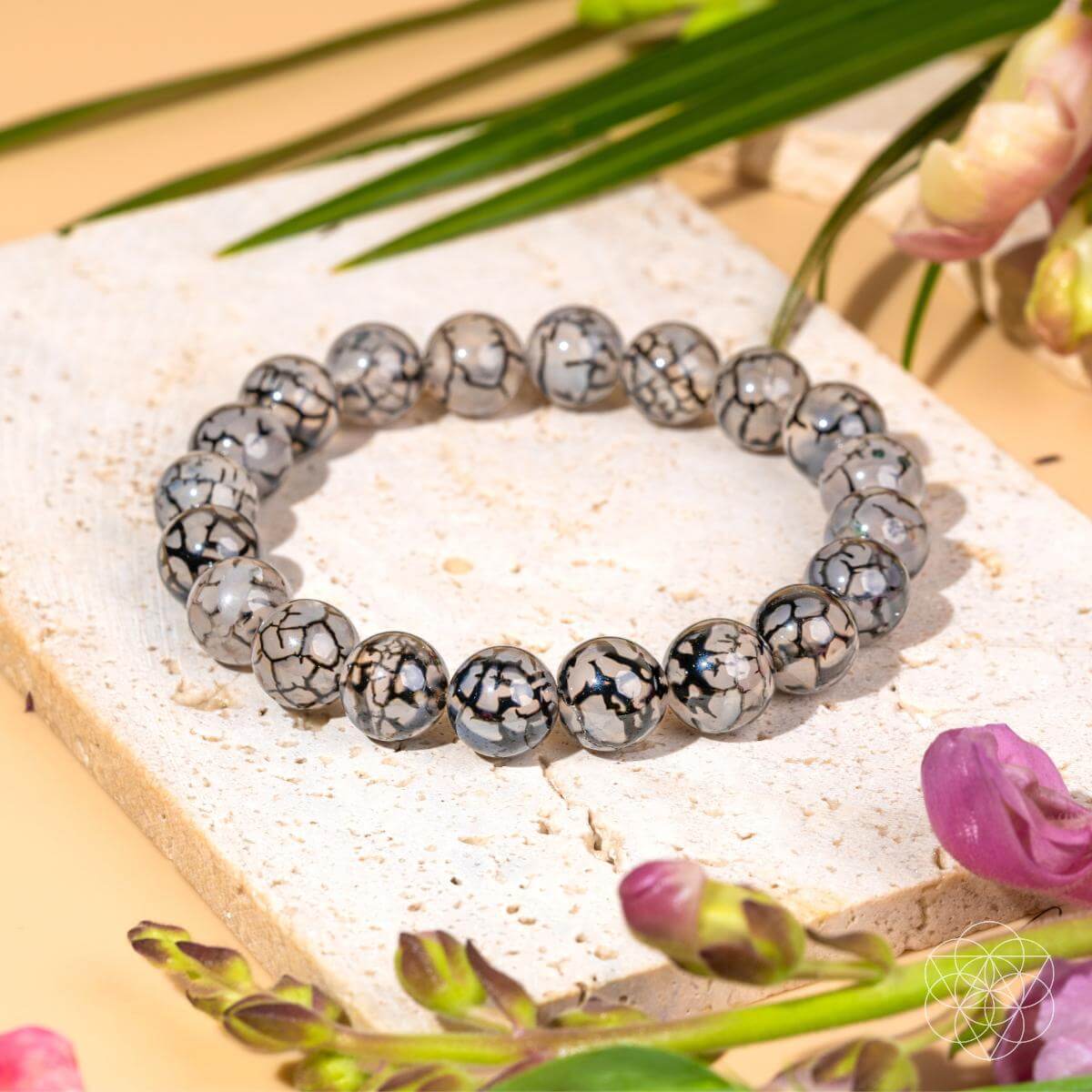 Calm in the Chaos - River Agate Bracelet - A-1 Thread Vault
