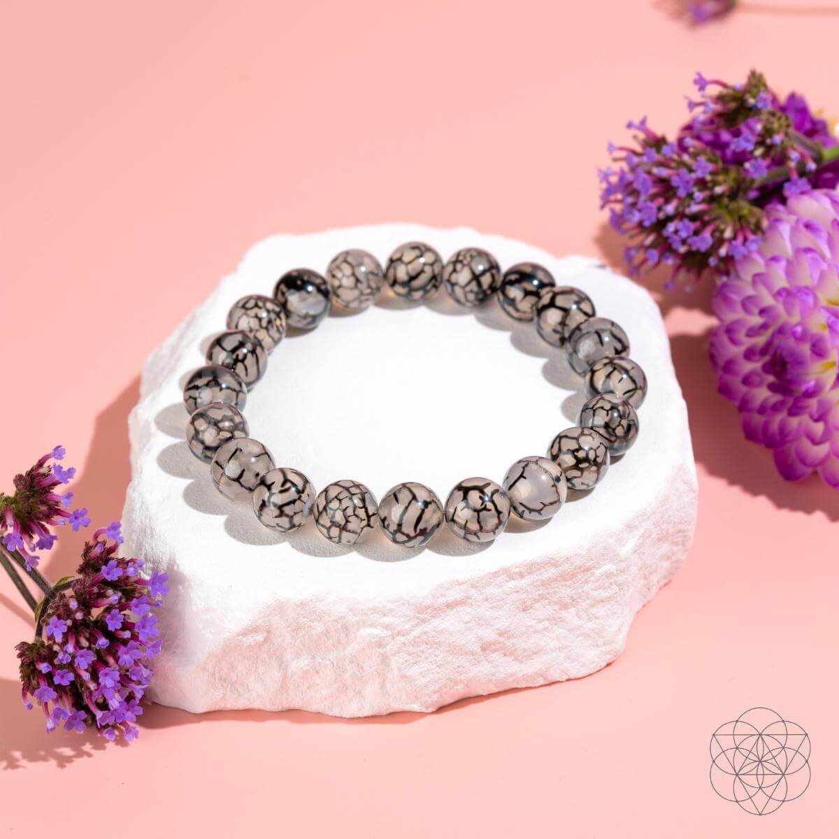 Calm in the Chaos - River Agate Bracelet - A-1 Thread Vault