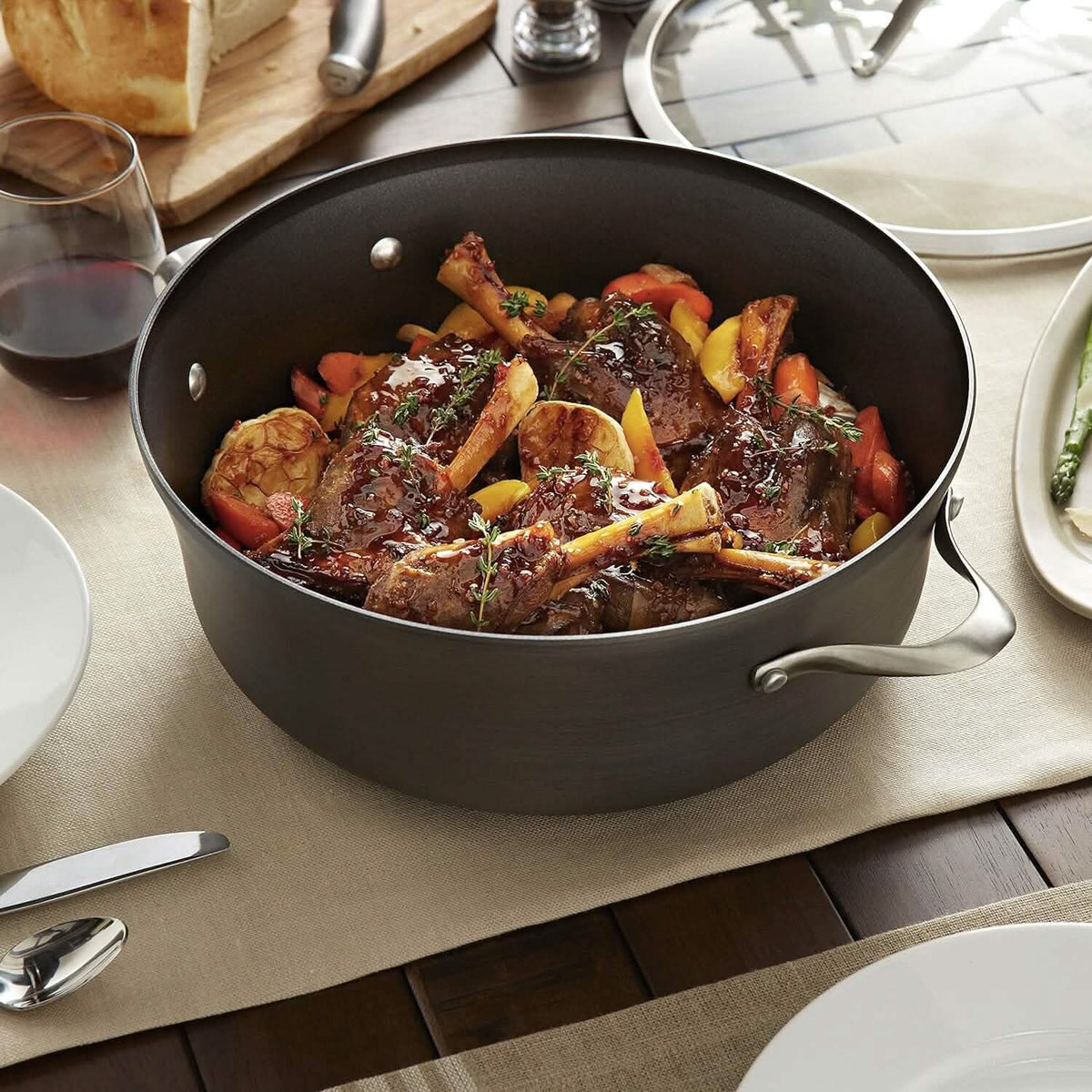 Calphalon Contemporary Nonstick 8.5-Quart Covered Dutch Oven - A-1 Thread Vault
