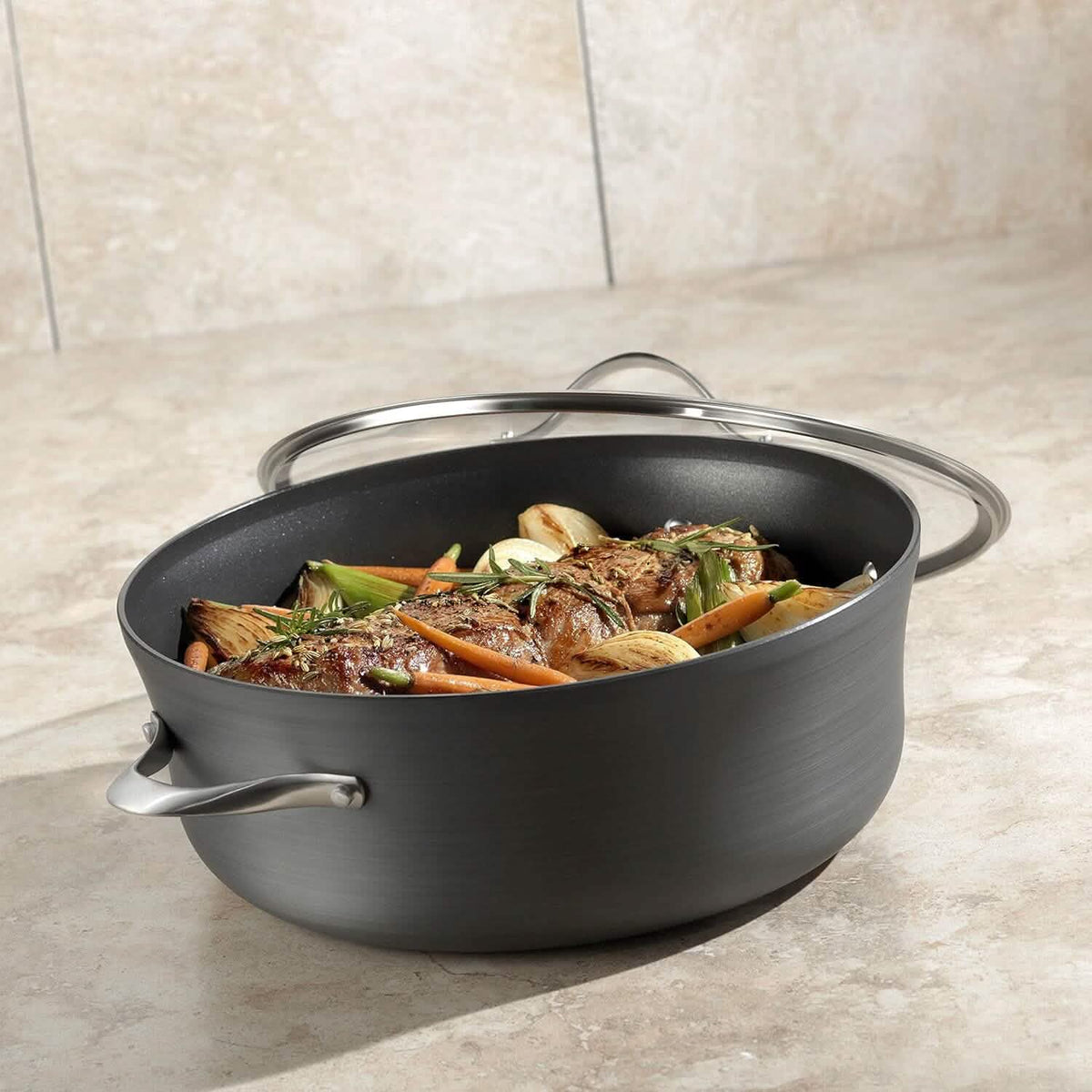 Calphalon Contemporary Nonstick 8.5-Quart Covered Dutch Oven - A-1 Thread Vault
