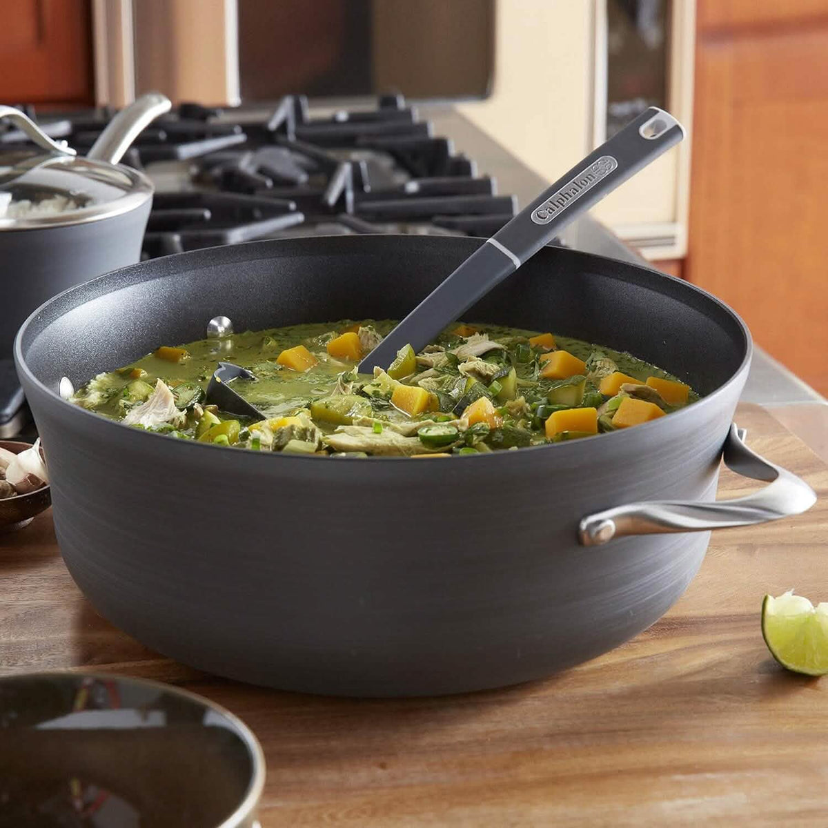 Calphalon Contemporary Nonstick 8.5-Quart Covered Dutch Oven - A-1 Thread Vault