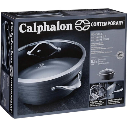 Calphalon Contemporary Nonstick 8.5-Quart Covered Dutch Oven - A-1 Thread Vault