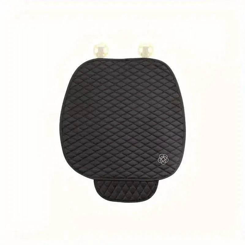 Camellia Flower Breathable Skidproof And Durable Car Seat Cushion - A-1 Thread Vault