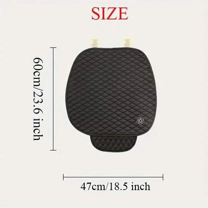 Camellia Flower Breathable Skidproof And Durable Car Seat Cushion - A-1 Thread Vault