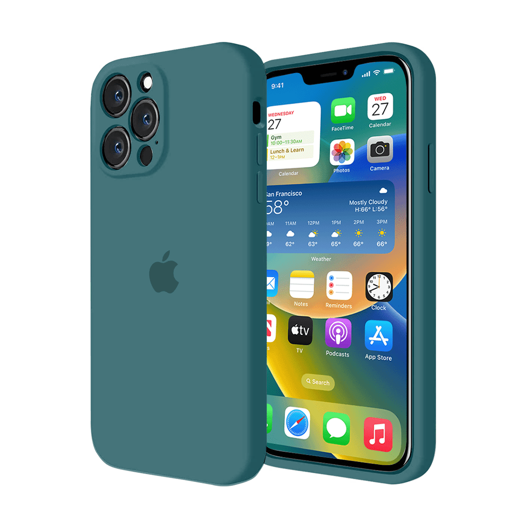 iPhone Camera Protection Silicone Case (Cosmic Blue) - A-1 Thread Vault