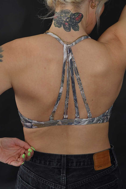 Bone Camo Minimal Sports Bra - A-1 Thread Vault