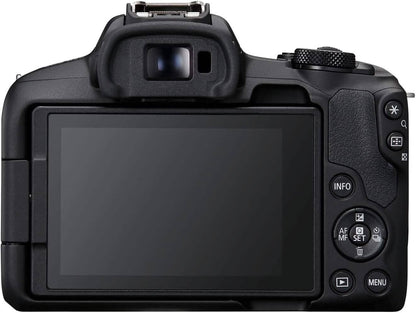 Canon EOS R50 4K Mirrorless Camera with RF-S 18-45mm f/4.5-6.3 IS STM Lens (Open-Box) - A-1 Thread Vault