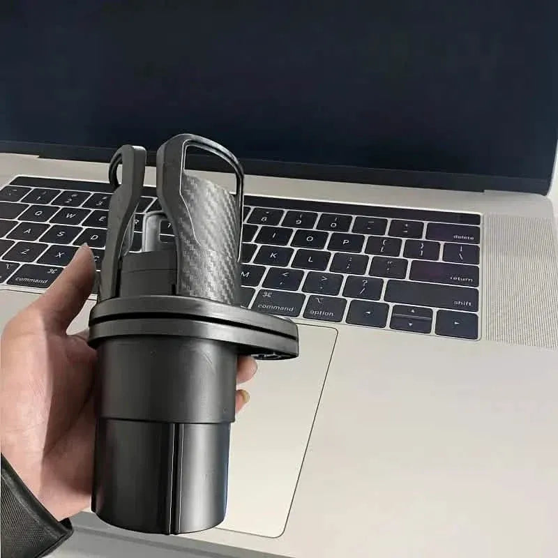Car Adapter Adjustable Multifunctional Dual Cup Holder With Phone Holder Aromatherapy Organizer - A-1 Thread Vault