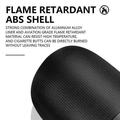 Car Ashtray Multi-functional Universal Household Portable Metal Liner Ashtray - A-1 Thread Vault