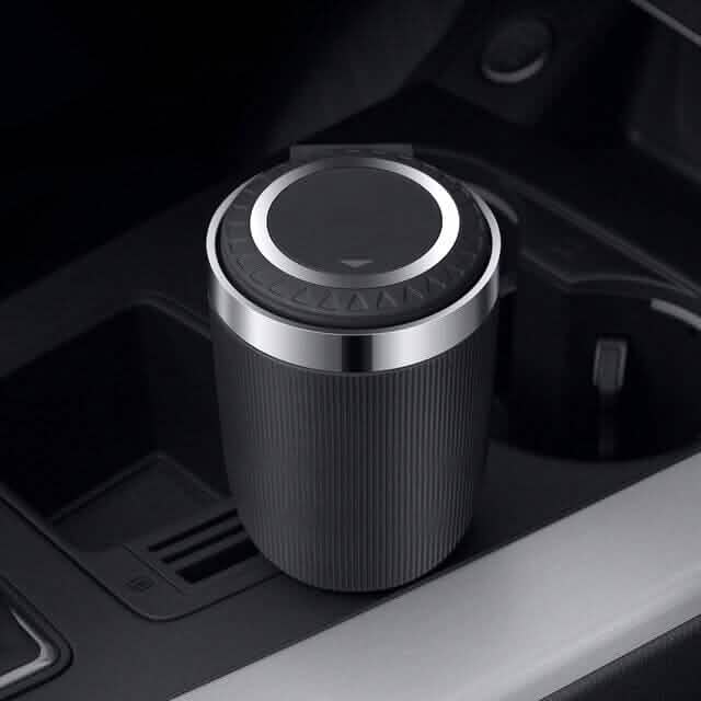 Car Ashtray Multi-functional Universal Household Portable Metal Liner Ashtray - A-1 Thread Vault