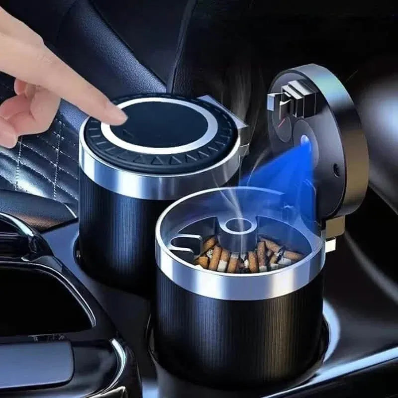 Car Ashtray Multi-functional Universal Household Portable Metal Liner Ashtray - A-1 Thread Vault