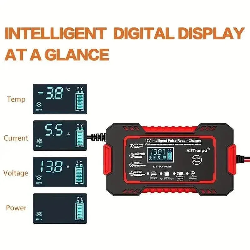 Car Battery Fast & Efficiently Charger - A-1 Thread Vault