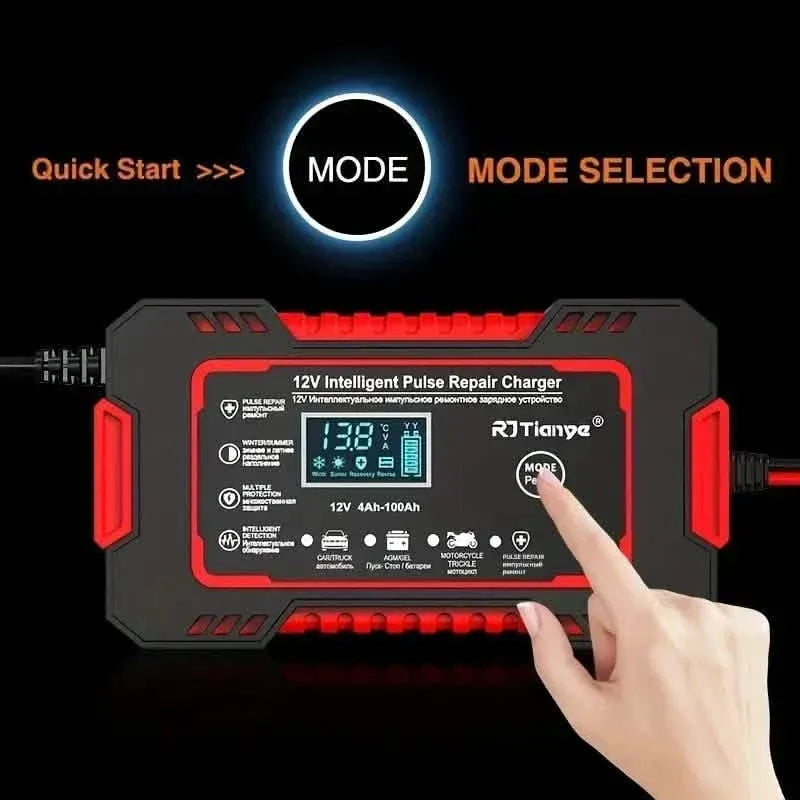 Car Battery Fast & Efficiently Charger - A-1 Thread Vault