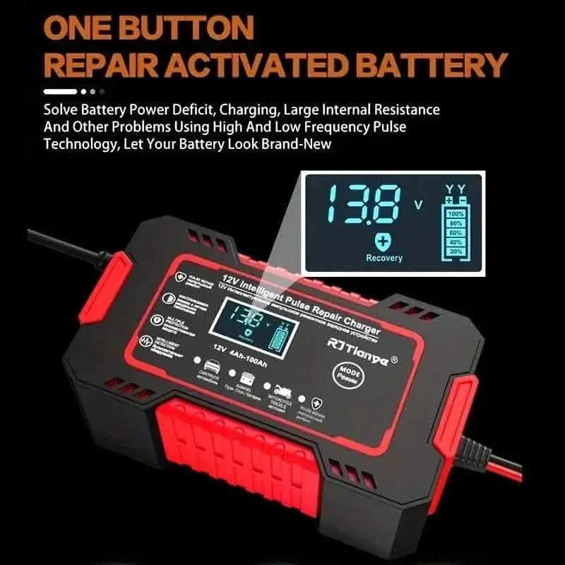 Car Battery Fast & Efficiently Charger - A-1 Thread Vault