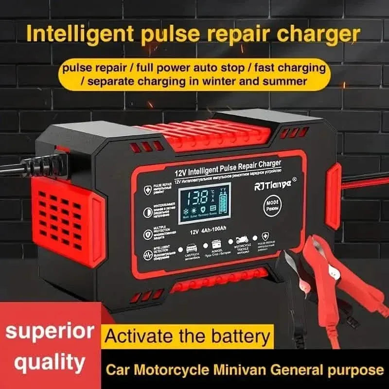 Car Battery Fast & Efficiently Charger - A-1 Thread Vault