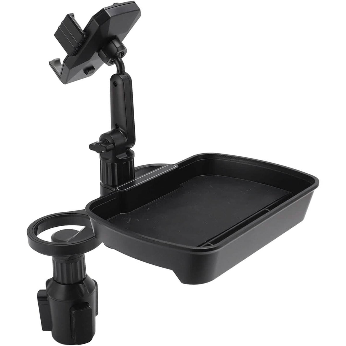 Car Cup Holder Detachable Extender Food Tray with Phone Holder - A-1 Thread Vault