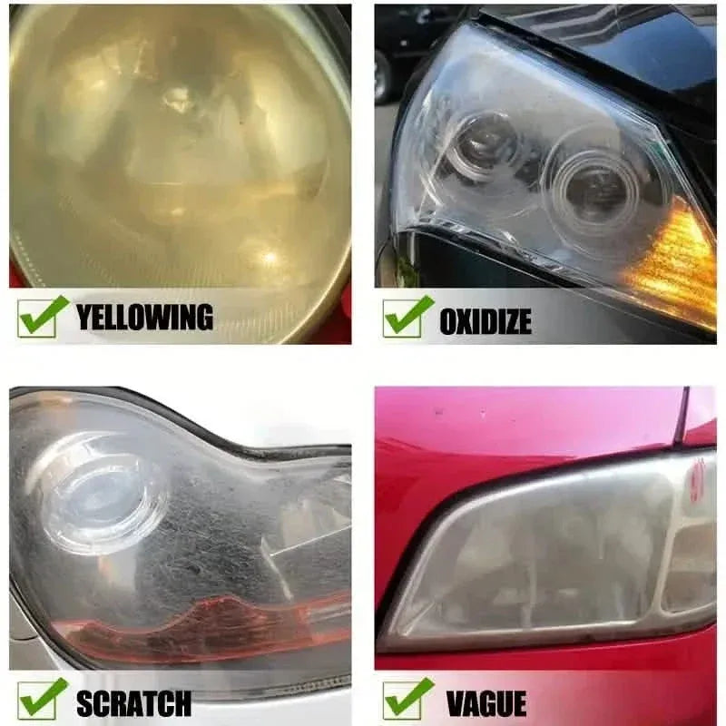 Car Headlight Restoration Polishing Kits Headlamp Scratch Remove - A-1 Thread Vault