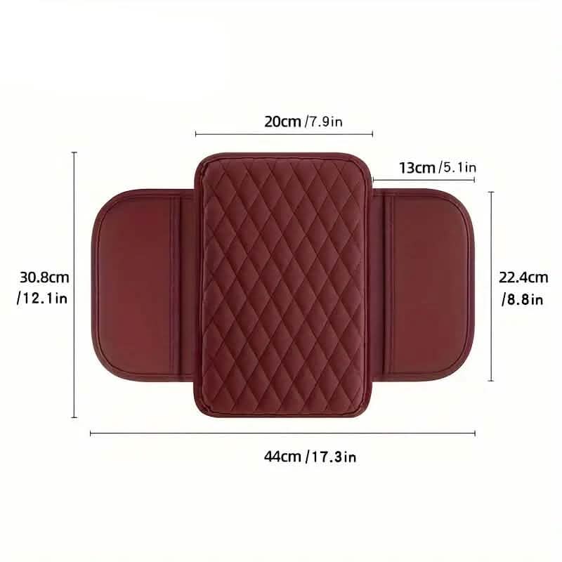 Car Interior Leather Armrest Storage Bag - A-1 Thread Vault