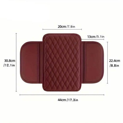 Car Interior Leather Armrest Storage Bag - A-1 Thread Vault