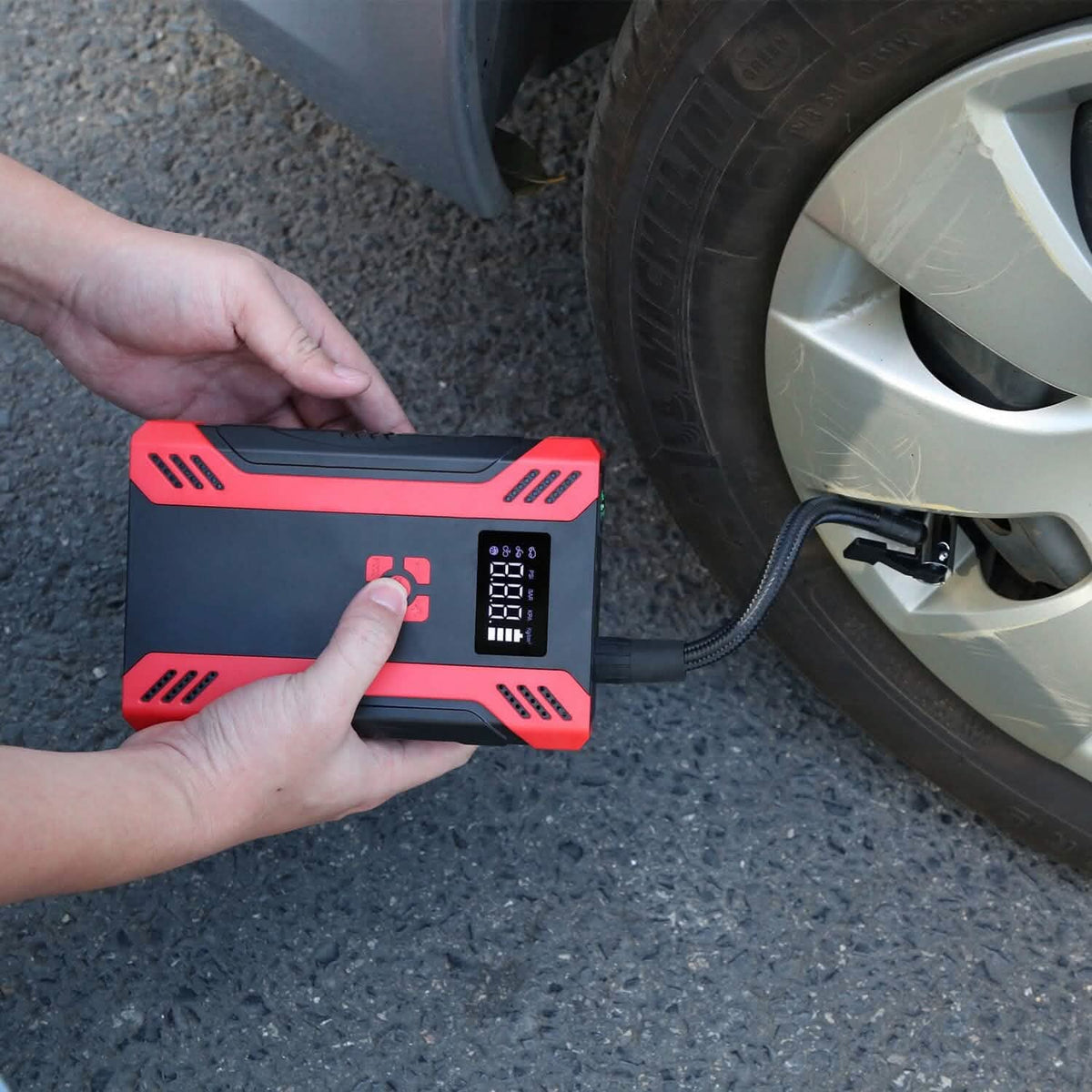 Car Jump Starter with Air Compressor - A-1 Thread Vault