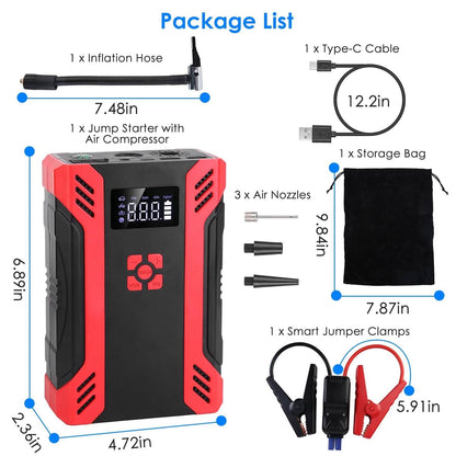 Car Jump Starter with Air Compressor - A-1 Thread Vault