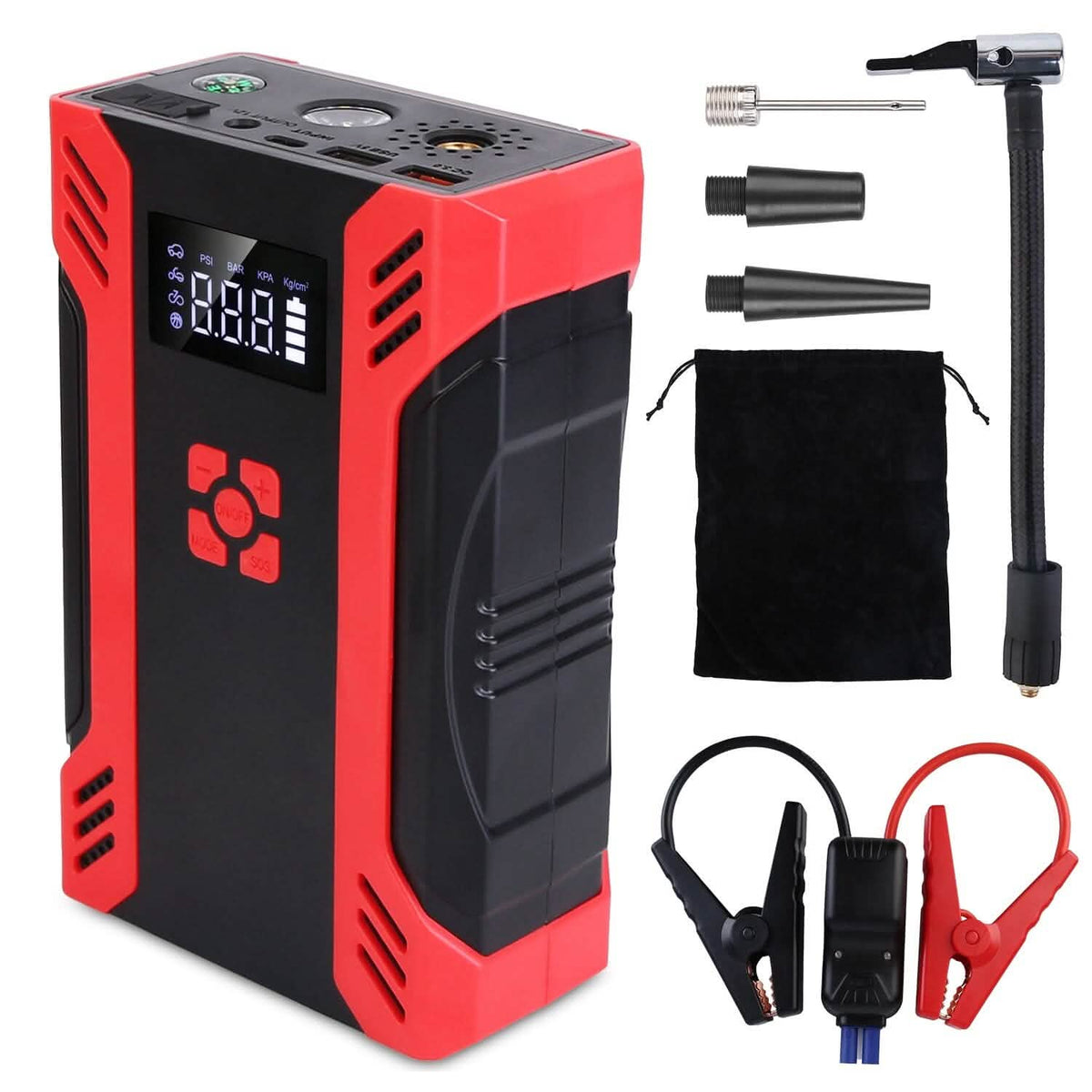 Car Jump Starter with Air Compressor - A-1 Thread Vault