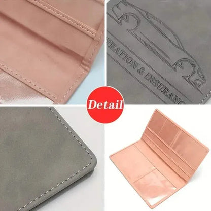 Car Long Multifunctional Driving License Holder Bag - A-1 Thread Vault