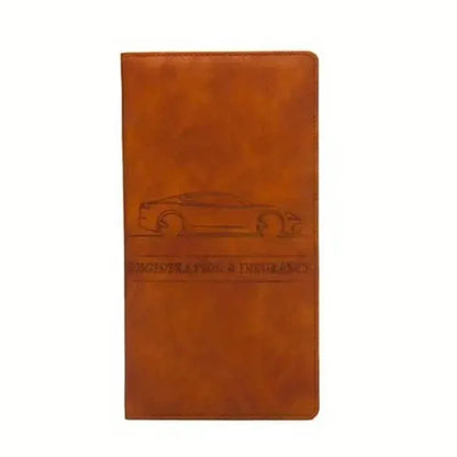 Car Long Multifunctional Driving License Holder Bag - A-1 Thread Vault