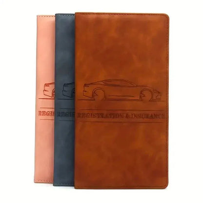 Car Long Multifunctional Driving License Holder Bag - A-1 Thread Vault
