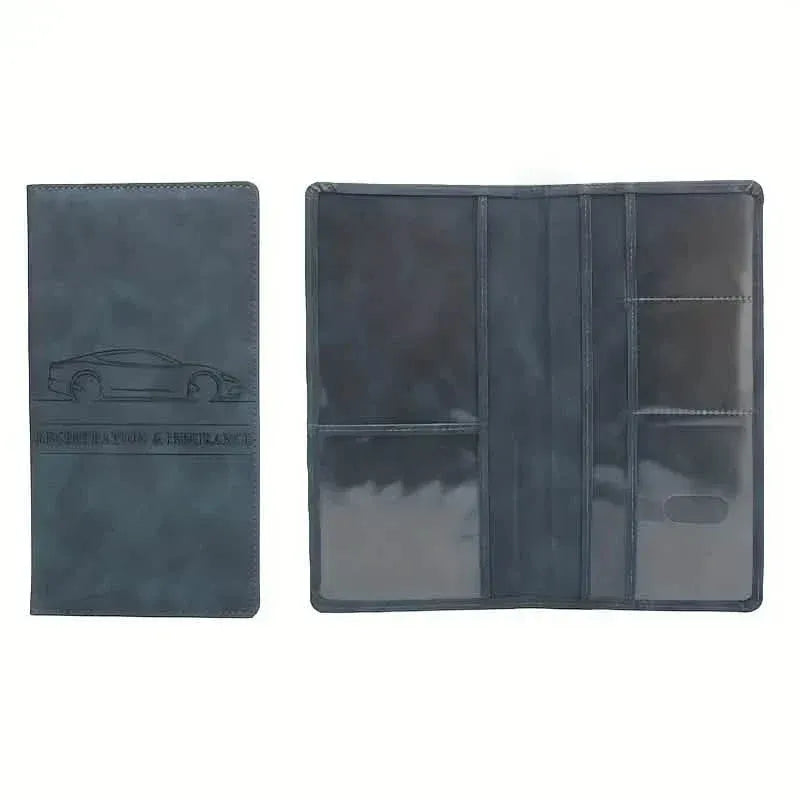 Car Long Multifunctional Driving License Holder Bag - A-1 Thread Vault