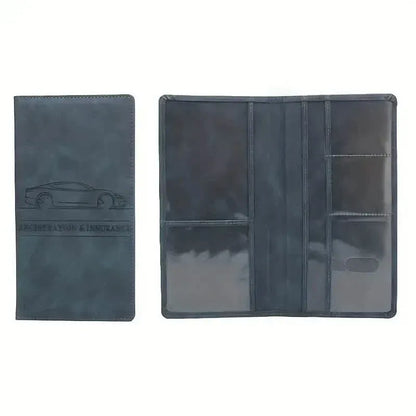 Car Long Multifunctional Driving License Holder Bag - A-1 Thread Vault