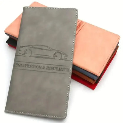 Car Long Multifunctional Driving License Holder Bag - A-1 Thread Vault