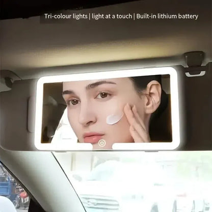 Car Mirror Vanity with LED Lights - A-1 Thread Vault