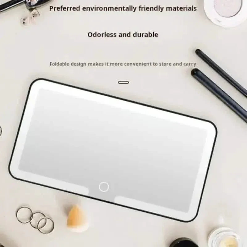 Car Mirror Vanity with LED Lights - A-1 Thread Vault